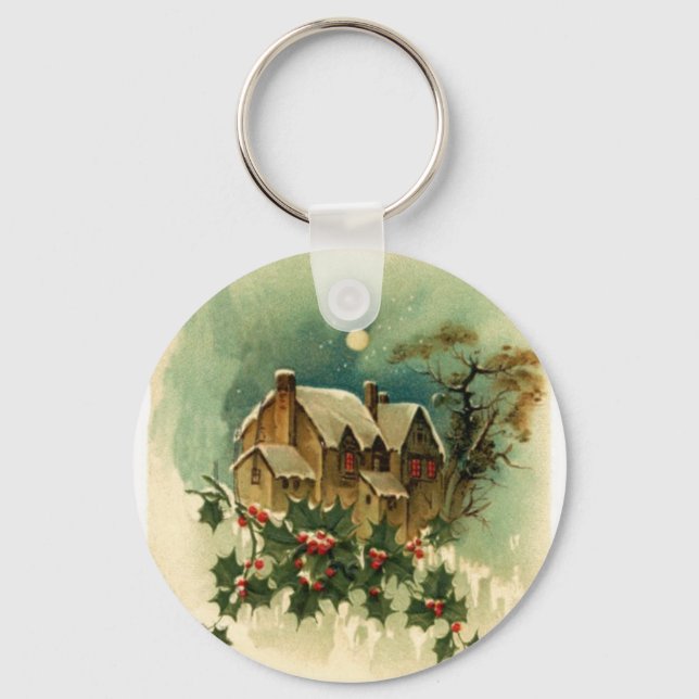 Christmas Time Keychain (Front)