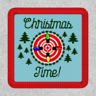 Christmas Time Lights on point! Patch