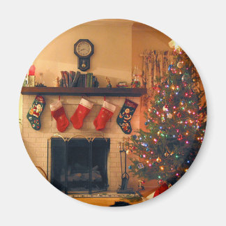 christmas time magnet