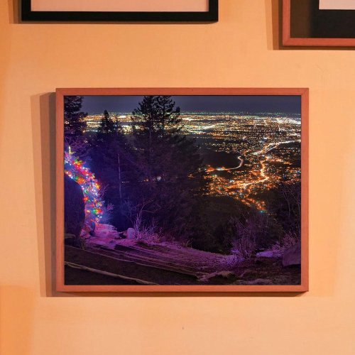 Christmas Time on the Manitou Incline Photo Print
