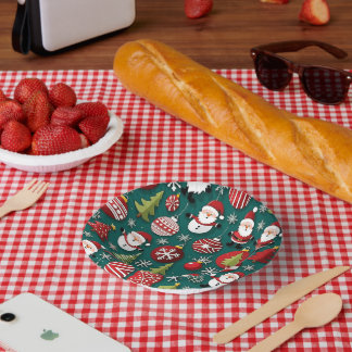 Christmas Time Paper Bowls