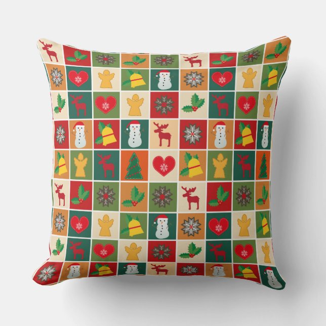 Christmas time pillow (Front)