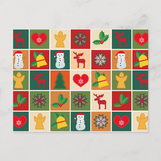 christmas time postcard (Front)