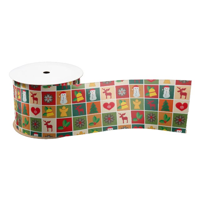 christmas time ribbon (Spool)