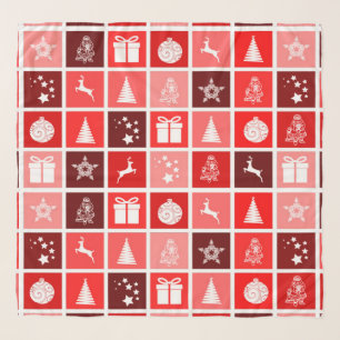 christmas time scarf