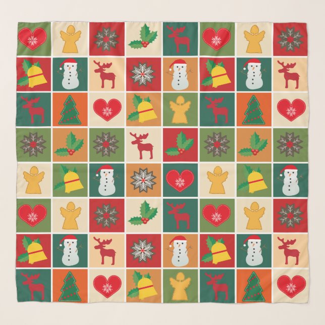 christmas time scarf (Front)