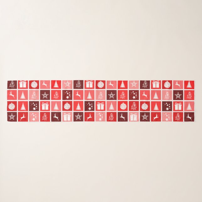christmas time scarf (Front (Horizontal))