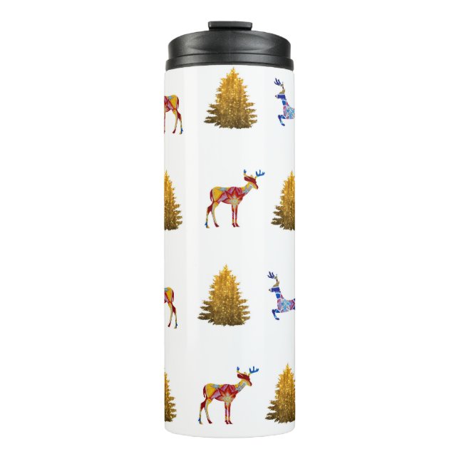 Christmas Time  thermal tumbler (Front)