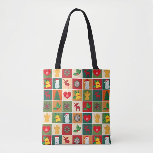 christmas time  tote bag (Front)