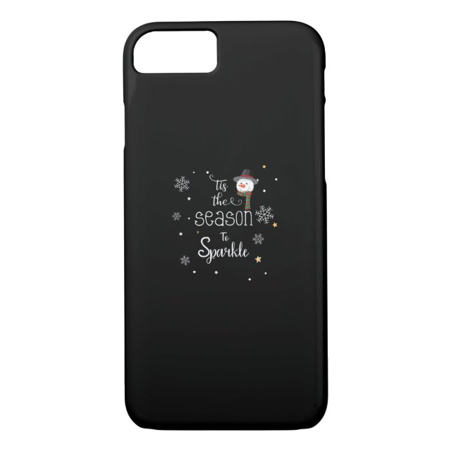 Christmas Tis The Season To Sparkle  Case-Mate iPhone Case (Back)