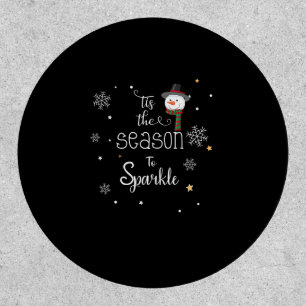 Christmas Tis The Season To Sparkle  Patch