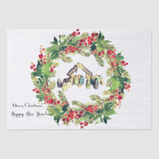Christmas tissue paper