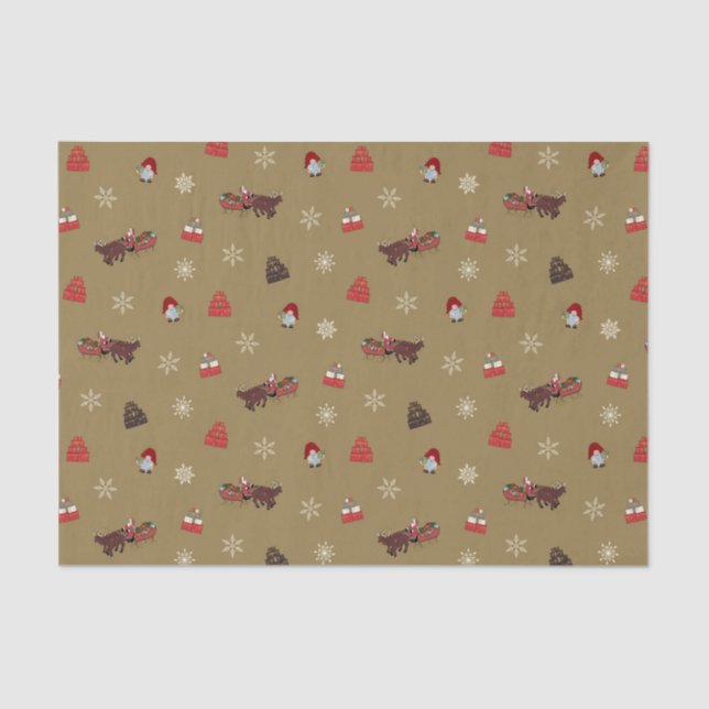 Christmas  tissue paper (Front)