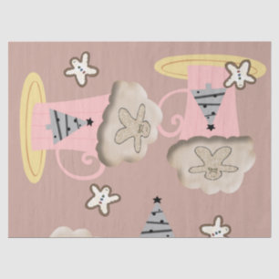 Christmas Tissue Paper Cappuccino Coffee