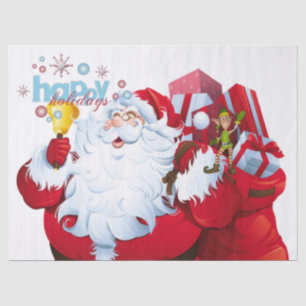 Christmas Tissue Paper, Happy Holidays Tissue Paper