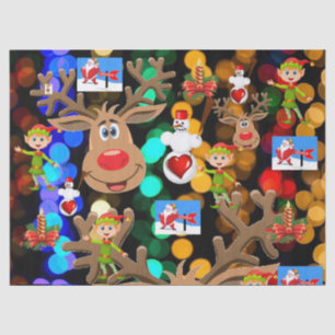 Christmas Tissue Paper, Snowman Tissue Paper