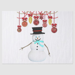 Christmas Tissue Paper, Snowman Tissue Paper