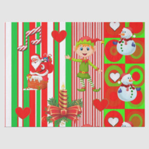 Christmas Tissue Paper, Snowman Tissue Paper