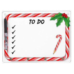 Christmas To Do List Message Board