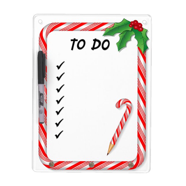Christmas To Do List Message Board (Front)