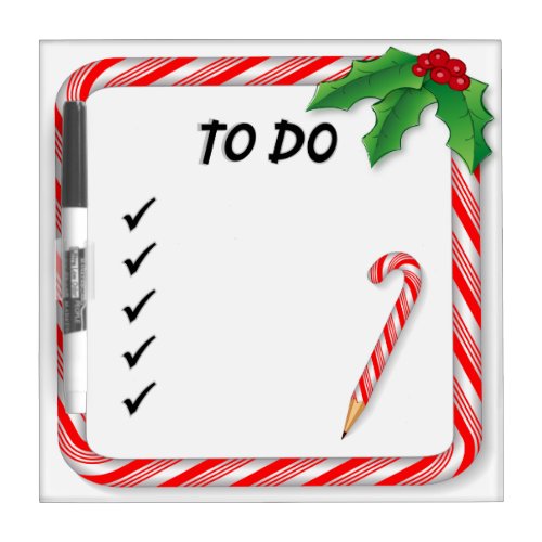 Christmas To Do List Message Board