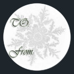 Christmas To From Sticker<br><div class="desc">Use these on your presents!</div>
