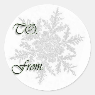 Christmas To From Sticker