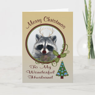 Christmas To Husband Greeting Card