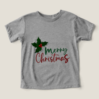 Christmas Toddlers Gray Shirt