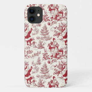 Christmas Toile Phone Case