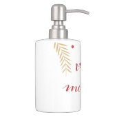 Christmas Toothbrush Holder and Soap Dispenser (Right)