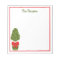 Christmas Topiary Personalized Notepad