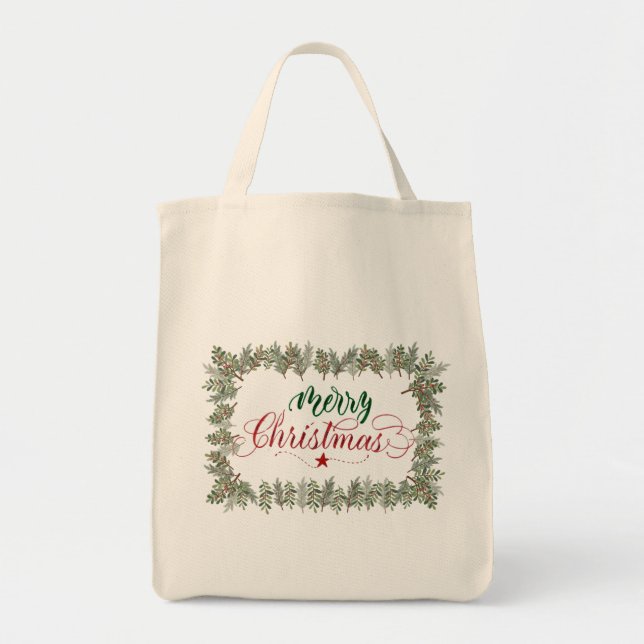 Christmas Tote Bag (Front)
