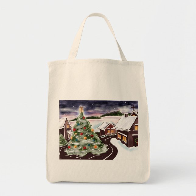 Christmas Tote Bag (Front)