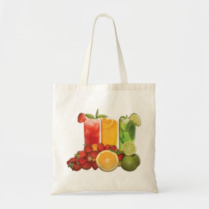 Christmas Tote with Festive Drinks Bag
