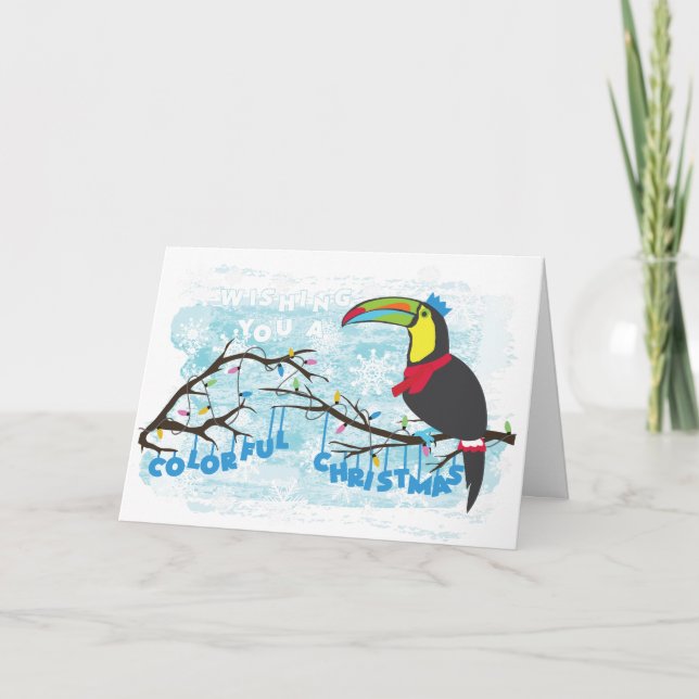 Christmas Toucan Card (Front)