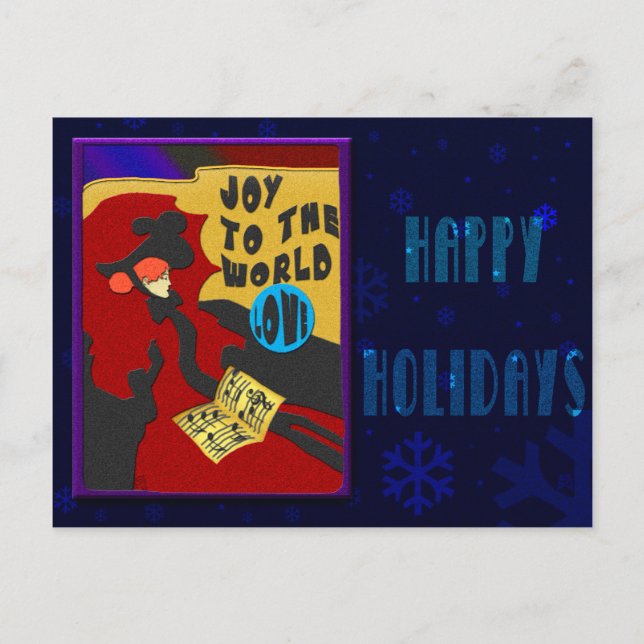 Christmas Toulouse Holiday Postcard (Front)