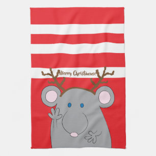 Christmas Towel "Merry Christmouse"