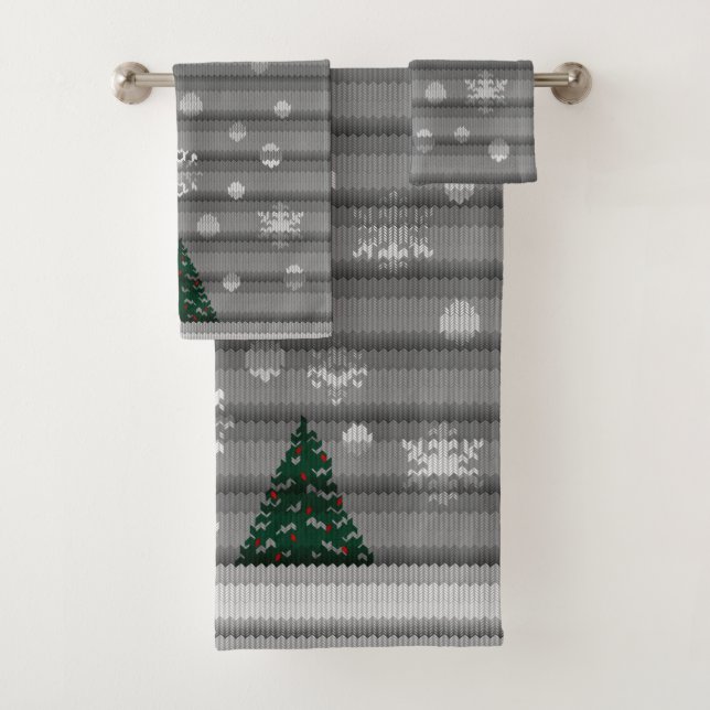 Christmas Towel Sets Personalized Holiday Towels (Insitu)