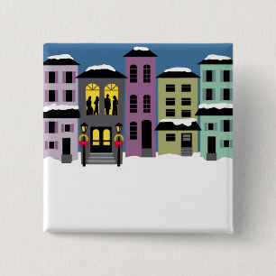 Christmas Town ~ Buttons