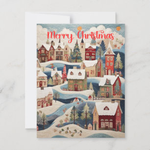 Christmas Town Holiday Card