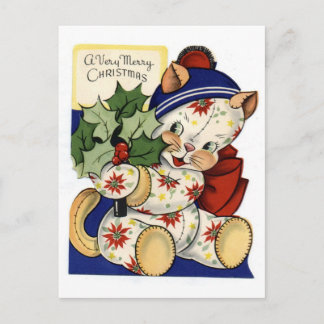 Christmas Toy Holiday Postcard