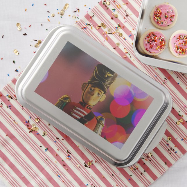 Christmas toy soldier figurine SlipperyJoe gay pri Cake Pan (In Situ)
