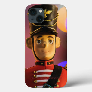 Christmas toy soldier figurine SlipperyJoe gay pri iPhone 13 Case