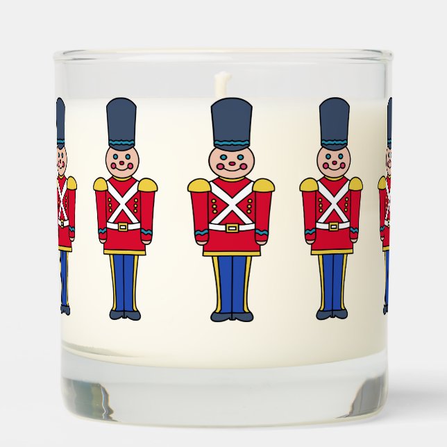 Christmas Toy Soldiers Candle  (Front)