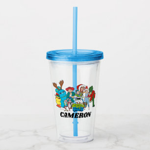 Christmas Toy Story Characters Acrylic Tumbler