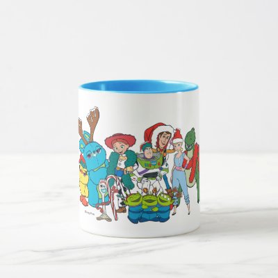 Christmas Toy Story Characters Mug
