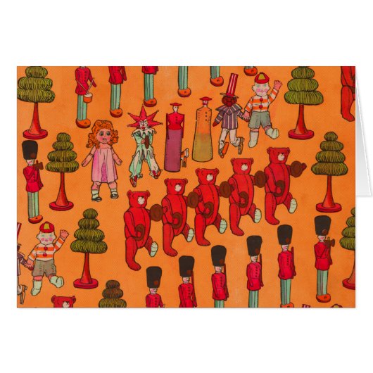 Christmas Toy Vintage Children Play (Front Horizontal)