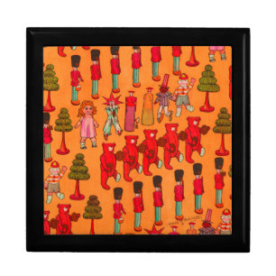 Christmas Toy Vintage Children Play Gift Box