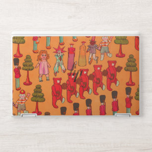 Christmas Toy Vintage Children Play HP Laptop Skin
